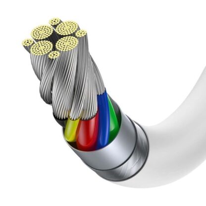 Baseus Type-C - Type-C Superior Kabel Schnellladung / Power Delivery / FCP 100W 5A 20V 2m Weiß (CATYS-C02) - Image 15