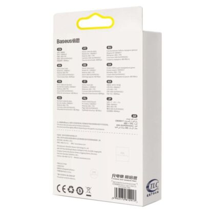 Baseus Type-C Superior Serie SUPERVOOC 65W, 1m Schwarz (CAYS000901) - Image 2