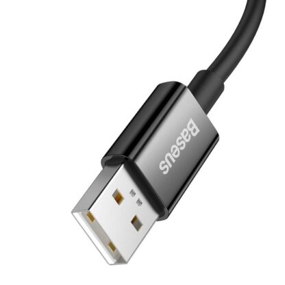 Baseus Type-C Superior Serie SUPERVOOC 65W, 1m Schwarz (CAYS000901) - Image 5