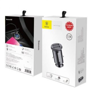 Baseus Auto-Ladegerät Grain 3.1A Schwarz (CCALL-ML01)