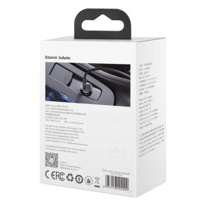Baseus Auto-Ladegerät Grain Pro Dual USB 4.8A Schwarz (CCALLP-01) - Image 13