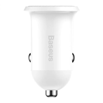 Baseus Autoladegerät Grain Pro Dual USB 4.8A Weiß (CCALLP-02) - Image 2