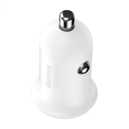 Baseus Autoladegerät Grain Pro Dual USB 4.8A Weiß (CCALLP-02) - Image 3