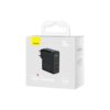 Baseus Reise-Ladegerät GaN5 Pro Schnellladegerät C+U, PD3.0, QC4.0 +, AFC, 100W EU Schwarz (CCGP090201)