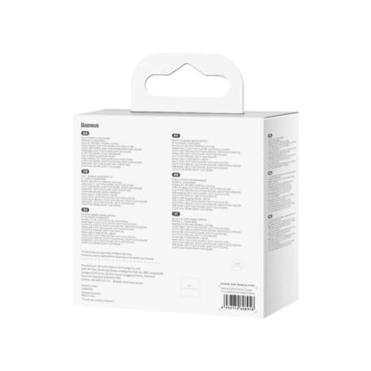 Baseus Reise-Ladegerät GaN5 Pro Schnellladegerät C+U, PD3.0, QC4.0 +, AFC, 100W EU Schwarz (CCGP090201) - Image 3