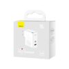 Baseus Reise-Ladegerät GaN5 Pro Schnellladegerät C+U, PD3.0, QC4.0 +, AFC, 100W EU Weiß (CCGP090202)