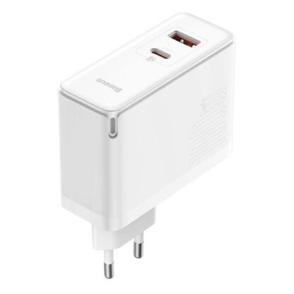 Baseus Reise-Ladegerät GaN5 Pro Schnellladegerät C+U, PD3.0, QC4.0 +, AFC, 100W EU Weiß (CCGP090202) - Image 19