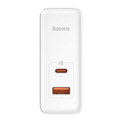 Baseus Reise-Ladegerät GaN5 Pro Schnellladegerät C+U, PD3.0, QC4.0 +, AFC, 100W EU Weiß (CCGP090202) - Image 20
