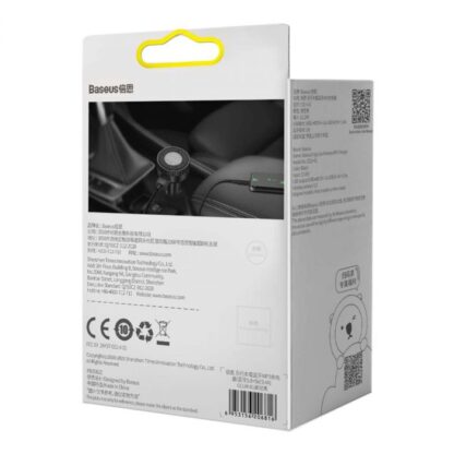Baseus Kfz-Ladegerät Bluetooth FM Transmitter Car Enjoy mit LED-Anzeige Kabellos U+U+3,5mm Audio+TF MP3 Ladegerät BT 5.0, 3.4A Schwarz (CCLH-01). - Image 2