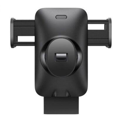 Baseus Auto-Halterung Wireless Charger Wisdom Auto-Ausrichtung Luftauslass Basis QI 15W Schwarz (CGZX000001) - Image 4