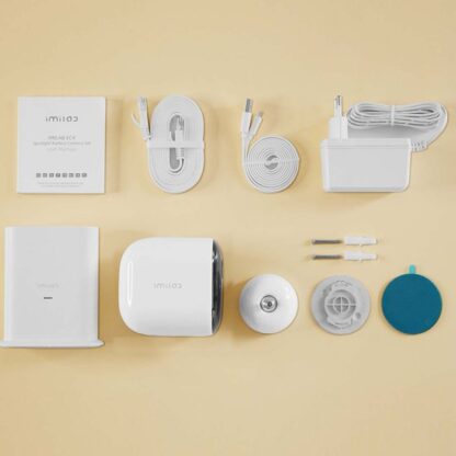 Xiaomi IMILAB EC4 Kabellose Außenüberwachungskamera + Gateway 2K Weiß EU CMSXJ31A. - Image 4