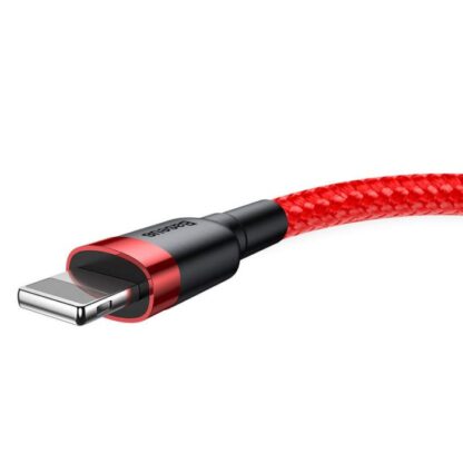 Baseus Lightning Cafule Kabel 1.5A 2m Rot + Rot (CALKLF-C09)