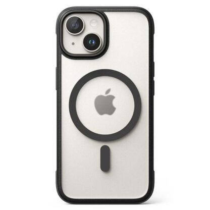 Ringke iPhone 15 Hülle Fusion Bold Magnetic Clear/Schwarz - Image 3