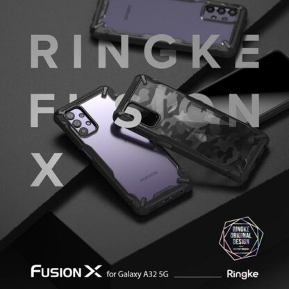Ringke Galaxy A32 5G Hülle Fusion X Schwarz - Image 3