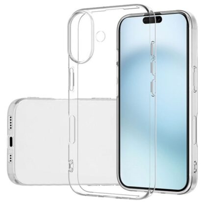 [NoName] Apple iPhone 16 Hülle, 2 mm Transparent.