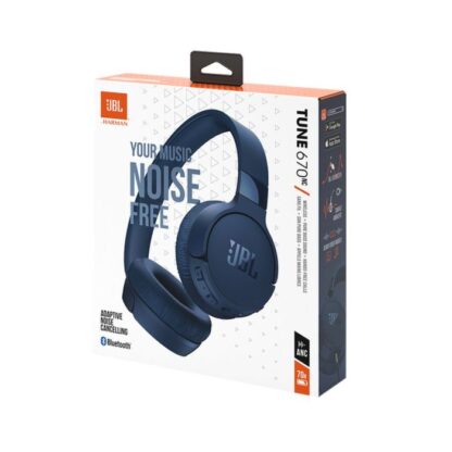 JBL Tune 670NC Bluetooth Kabellose On-Ear Kopfhörer Blau EU