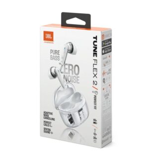 JBL Tune Flex 2 Ghost Edition TWS Bluetooth Kabelloser In-Ear-Kopfhörer Ghost White EU
