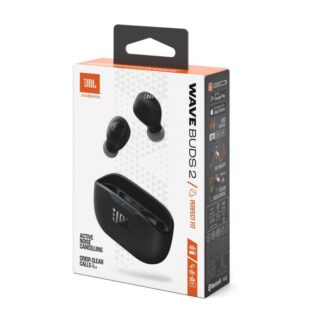 JBL Wave Buds 2 TWS Bluetooth Kabellose In-Ear Ohrhörer Schwarz EU