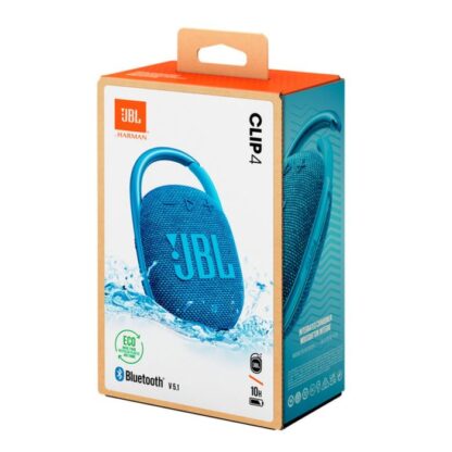 JBL CLIP 4 Bluetooth Drahtloser Lautsprecher Eco Blau EU