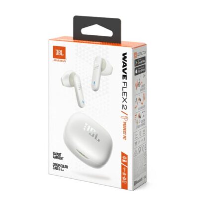 JBL Wave Flex 2 TWS Bluetooth kabellose In-Ear-Ohrhörer Weiß EU