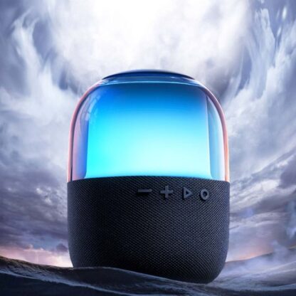 Joyroom Bluetooth Lautsprecher, BT 5.3, RGB Licht Schwarz (JR-ML05) - Image 4