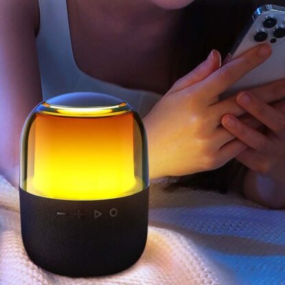Joyroom Bluetooth Lautsprecher, BT 5.3, RGB Licht Schwarz (JR-ML05) - Image 7