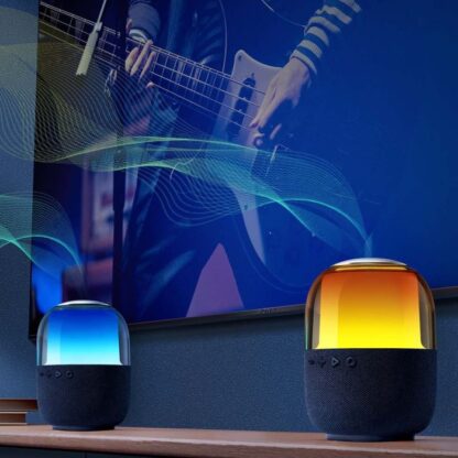 Joyroom Bluetooth Lautsprecher, BT 5.3, RGB Licht Schwarz (JR-ML05) - Image 8