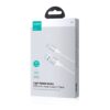 Joyroom Light-Speed Series Kabel USB - Typ-C, 100W, 2m, Weiß (S-A25)
