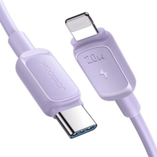 Joyroom Typ-C - Lightning Kabel Mehrfarben-Serie A14, 480mb/s, 20W, 1,2m, Lila (S-CL020A11P)