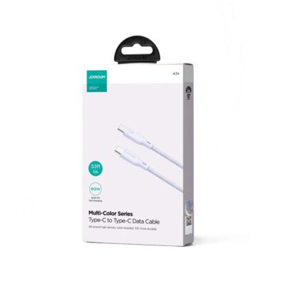Joyroom USB - Lightning Kabel Multi-Color Serie A14, 480mb/s, 60W, 1m, Lila (SA34-CC3)