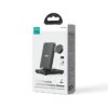 Joyroom Ladestation 4-in-1 für Apple iPhone (7,5 W), AirPods (5 W), Apple Watch (2,5 W) + Lightning+Lightning+U, PD 5W, Schwarz (JR-WQS02).