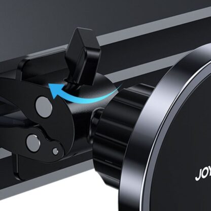 Joyroom Auto-Halterung Kabelloses Ladegerät MagSafe Klammerhalter (Lüftungsschlitz-Version) 4,5-6,7 Zoll, 15W, Schwarz (JR-ZS240-AIR) - Image 8