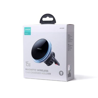 Joyroom Autohalterung Wireless Charger MagSafe (Lüftungsschlitz-Version) 15W, Schwarz (JR-ZS291)