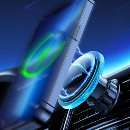 Joyroom Autohalterung Wireless Charger MagSafe (Lüftungsschlitz-Version) 15W, Schwarz (JR-ZS291) - Image 16