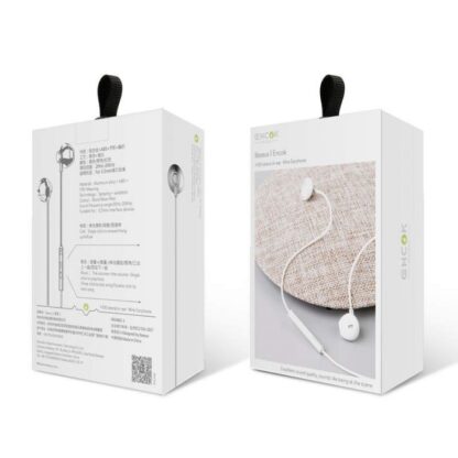 Baseus Kopfhörer Encok H06 lateral In-Ear Verkabelt Silber (NGH06-0S)