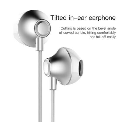 Baseus Kopfhörer Encok H06 lateral In-Ear Verkabelt Silber (NGH06-0S) - Image 3