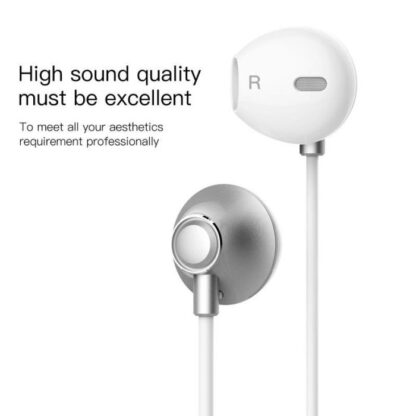 Baseus Kopfhörer Encok H06 lateral In-Ear Verkabelt Silber (NGH06-0S) - Image 4