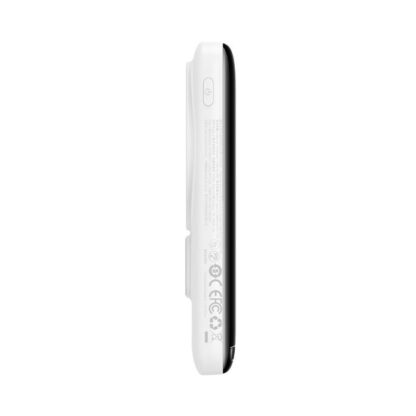 Baseus Powerbank Magnetisches Kabelloses Laden (Mit Xiaobai Typ-C zu Typ-C 60W(20V/3A) 0,5m) MagSafe 15W / PD 20W, 10000 mAh, Weiß (PPCX000202) - Image 7