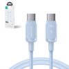 Joyroom Type-C - Type-C Kabel 100W, 480Mb/s, 1,2m, Blau (S-CC100A14)