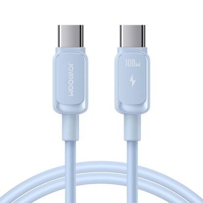 Joyroom Type-C - Type-C Kabel 100W, 480Mb/s, 1,2m, Blau (S-CC100A14) - Image 2