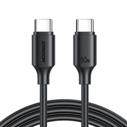Joyroom Type-C - Type-C Kabel 60W, 480Mb/s, 1m, Schwarz (S-CC60A9) - Image 2