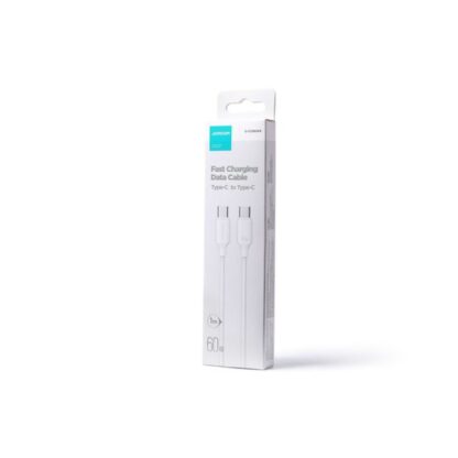 Joyroom Type-C - Type-C Kabel 60W, 480Mb/s, 1m, Weiß (S-CC60A9)