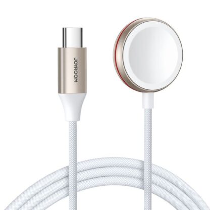 Joyroom Kabelloses Apple Watch Ladegerät Alle Serien mit Typ-C Kabel 1,2m, 3,5W, Weiß (S-IW011)