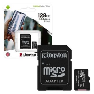 Kingston MicroSD-Karte Canvas Select Plus 128GB Klasse 10 + Adapter (SDCS2/128)