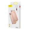 Baseus iPhone Xs 0,3 mm Vollflächige gebogene T-Glas-Rückenschutz Gold (SGAPIPH58-BM0V)