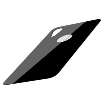 Baseus iPhone Xr 0,3 mm Vollabdeckung gebogenes T-Glas Rückseitenfolie Schwarz (SGAPIPH61-BM01) - Image 7