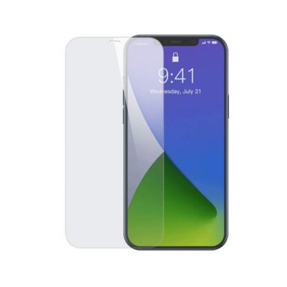 Baseus iPhone 12 Pro Max 0,3 mm Vollglas Panzerglas (2 Stück) Weiß (SGAPIPH67N-LS02) - Image 2