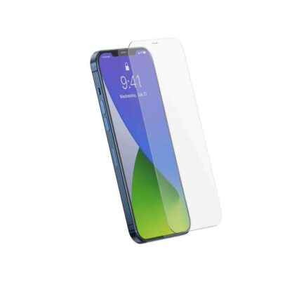 Baseus iPhone 12 Pro Max 0,3 mm Vollglas Panzerglas (2 Stück) Weiß (SGAPIPH67N-LS02) - Image 8