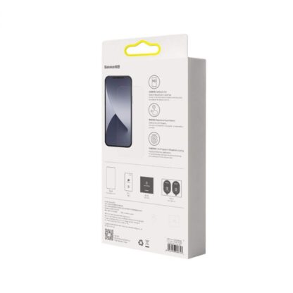 Baseus iPhone 12 Pro Max 0,3 mm Vollglas Panzerglas (2 Stück) Weiß (SGAPIPH67N-LS02) - Image 10