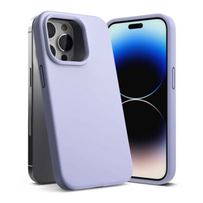 Ringke iPhone 14 Pro Hülle Silikon Lavendel - Image 2